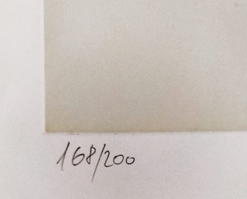 David Jiří – Milost zelenkavá AIV, původní barevná litografie, č. 168/200, 1994