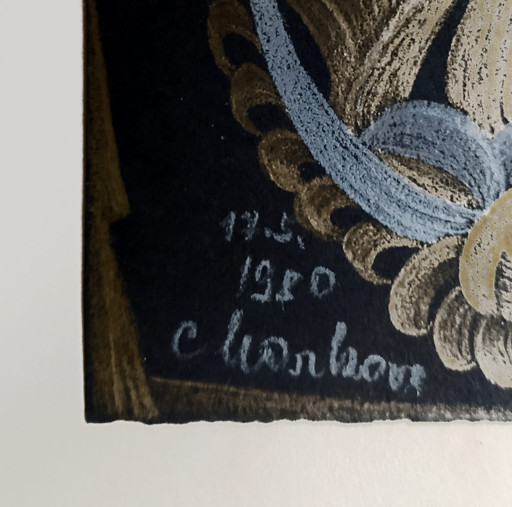 Marková Cecílie – Medijní malba, suchý pastel, 17. 5. 1980