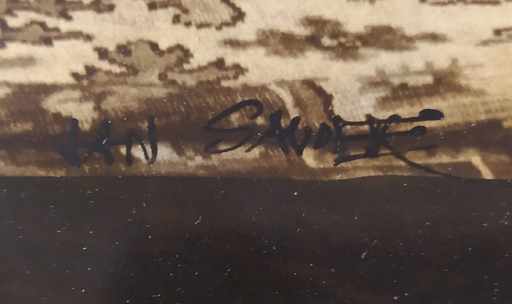 Saudek Jan – Markéta & her Little Luci #391, kolorovaná autorská fotografie, 1990