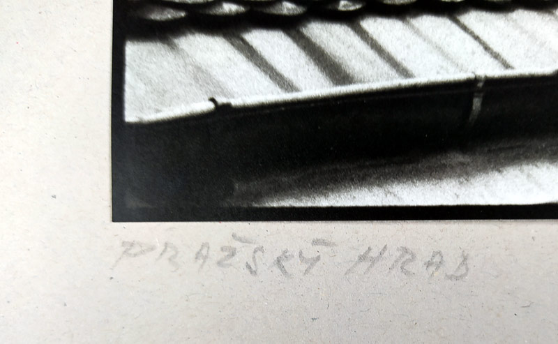 Rysová Hana – Praha, Pražský hrad, autorská fotografie, nedatováno