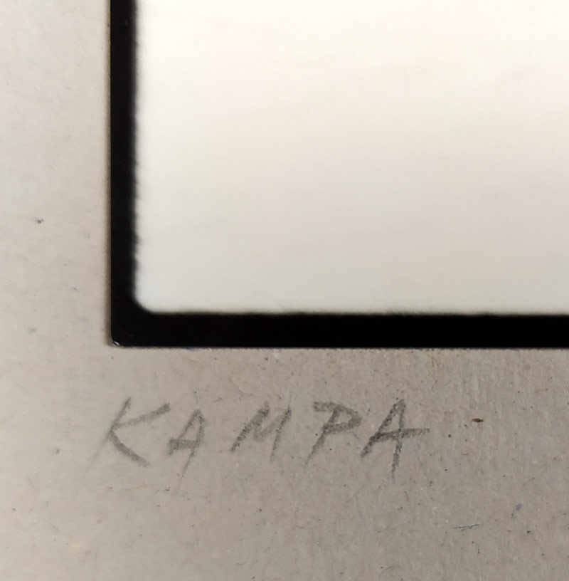 Rysová Hana – Praha, Kampa, autorská fotografie, nedatováno