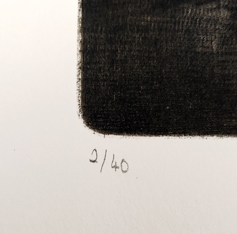 Čížek Antonín – Odysseus, mezzotinta a suchá jehla, č. 2/40, 2018