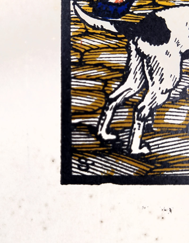 Kulhánek Stanislav – Ilustrace k lidovým pohádkám, barevný dřevoryt, 1925
