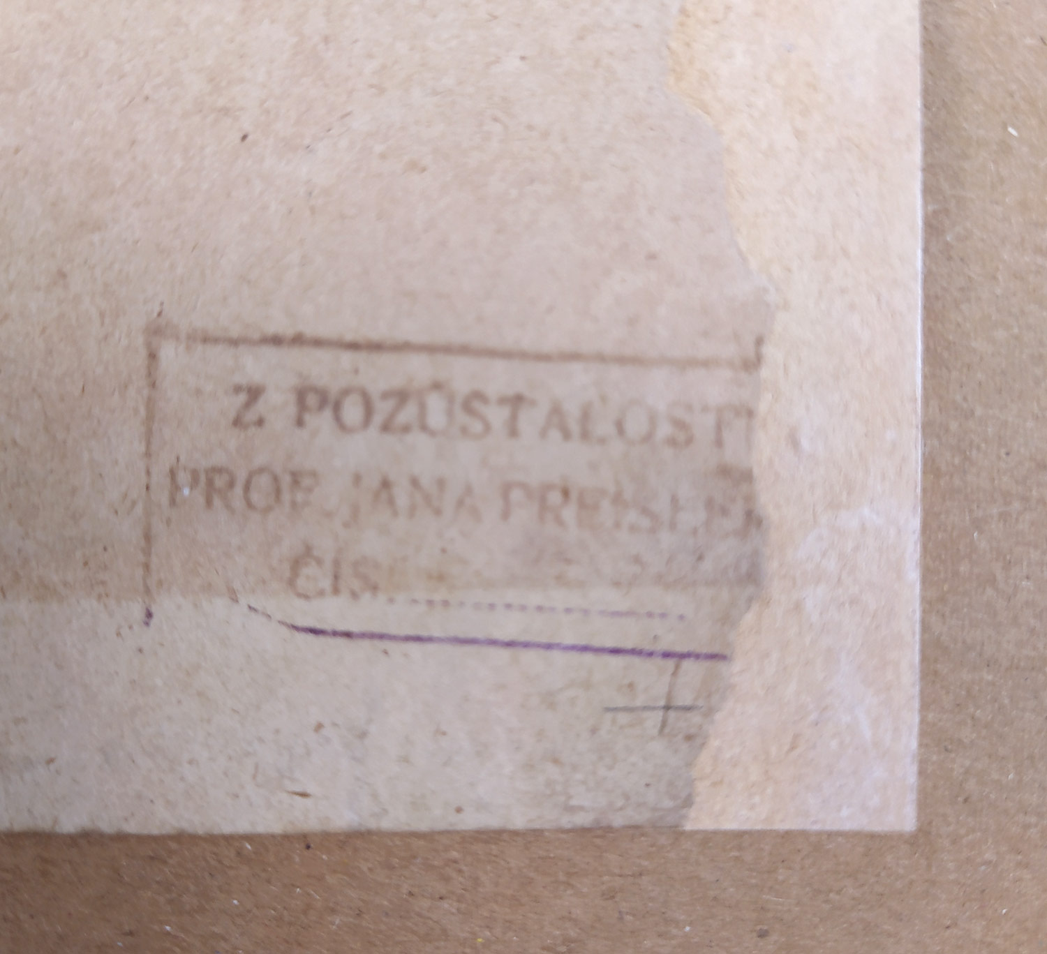 Preisler Jan – Studie muže, kresba tužkou, nedatováno