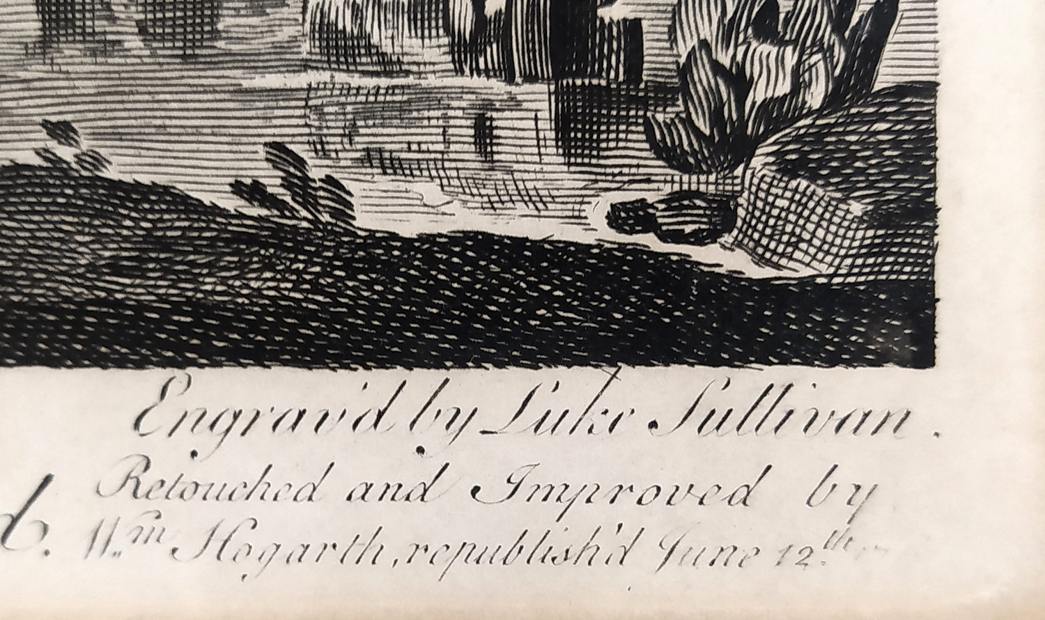 Hogarth, William – Luke Sullivan, Pochod do Finchley 1745, původní lept, 1750