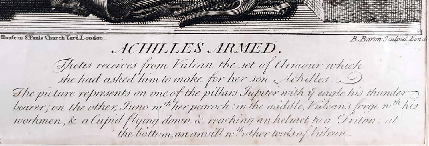 Baron Bernard – podle Rubense, Achilles Armatus, původní lept, 1767–1793