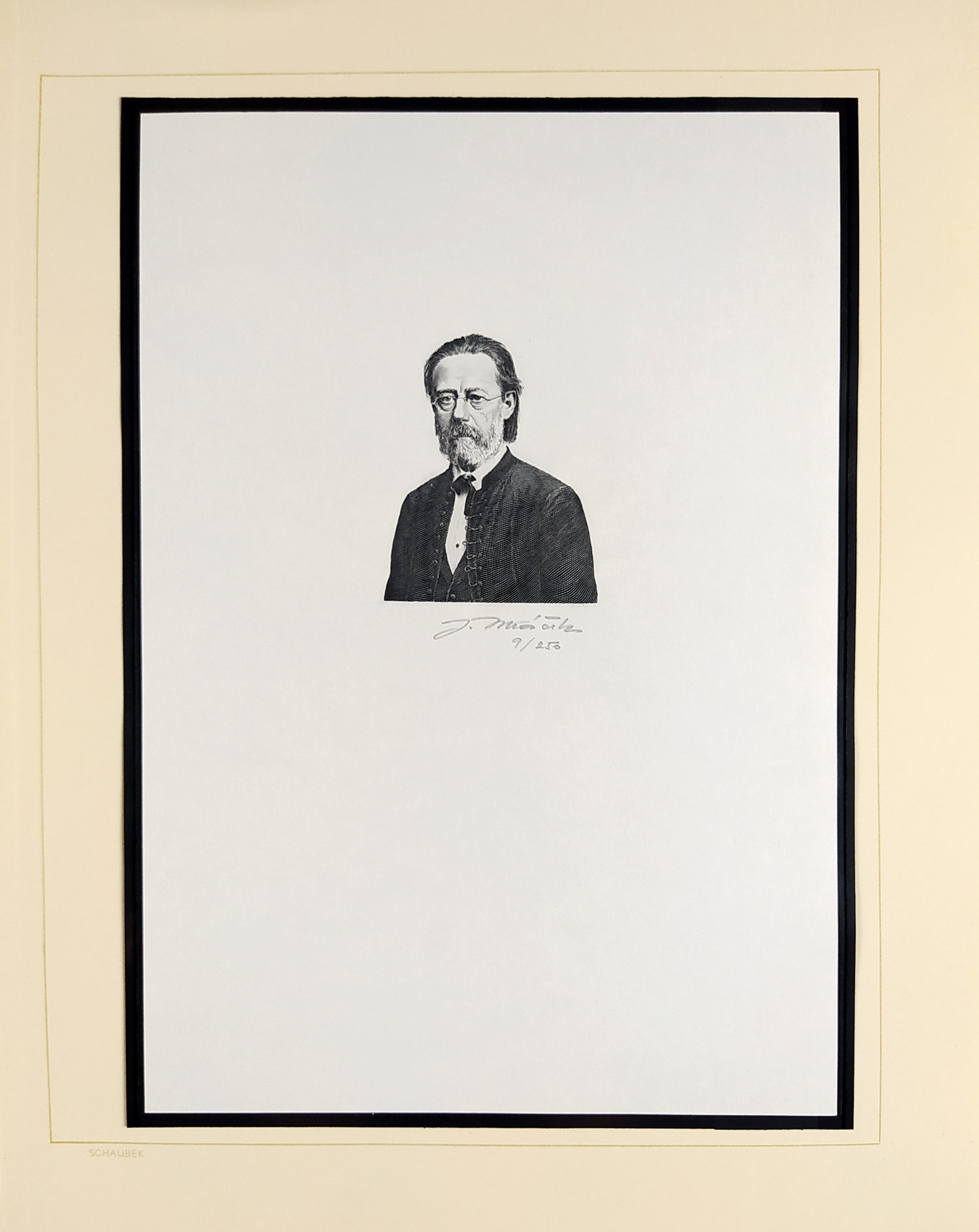 Mráček Jan, Fojtášek Bedřich, Švabinský Max – dva návrhy na bankovku 5000 Kčs, 1. 11. 1945, hlubotisk, 1984