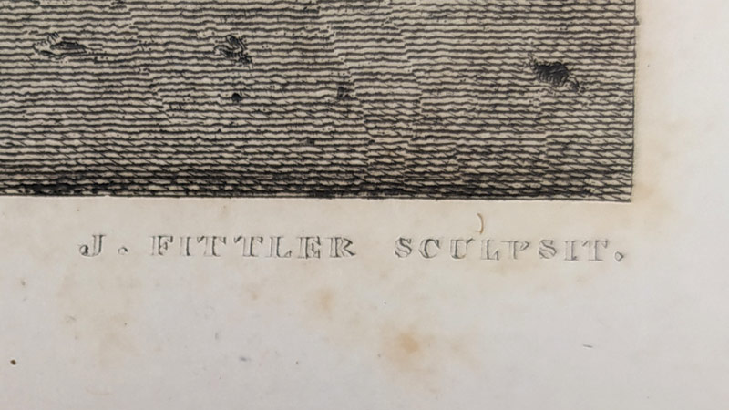 Fittler James – podle Poussina, The Plague, původní lept, 1811