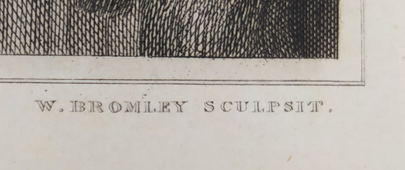 Bromley William – podle Rubense, The Woman taken in Adultery, původní lept, 1813