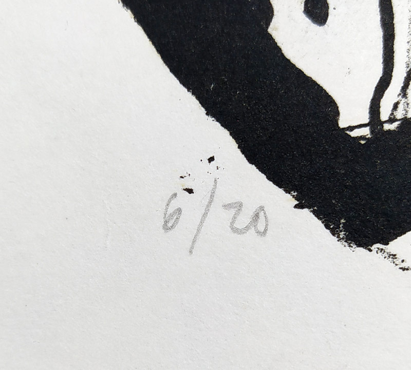 Turek František – Mostecká ulice, barevná litografie, číslováno 6/20, nedatováno