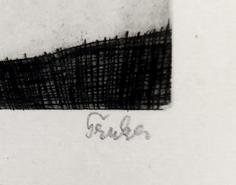 Trnka Jiří – Oslík a skřítkové, původní suchá jehla, 1944