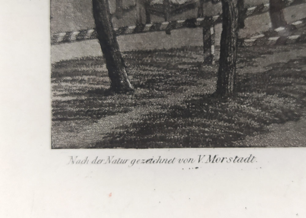 Praha – Praha s Nebozízku, Vincenc Morstadt, C. A. Richter, původní lept, 1830