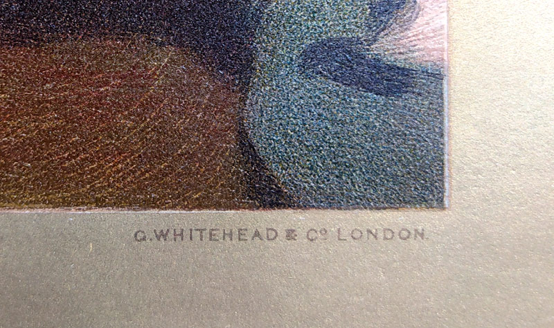 Barber, C. Burton – Symphony, velkoformátová barevná chromolitografie, 1896