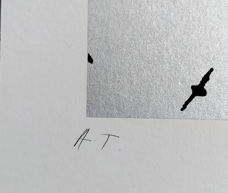 David Jiří – Další hejno, serigrafie, autorský tisk, 2001