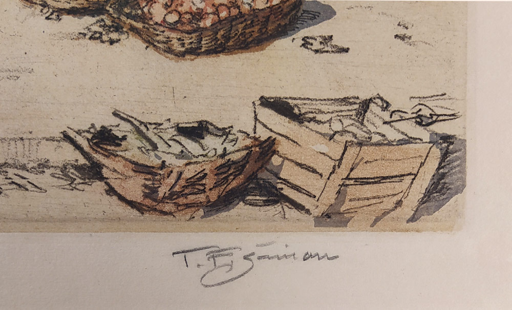 Šimon Tavík František – Arabské obchody, barevné vernis mou, 1926