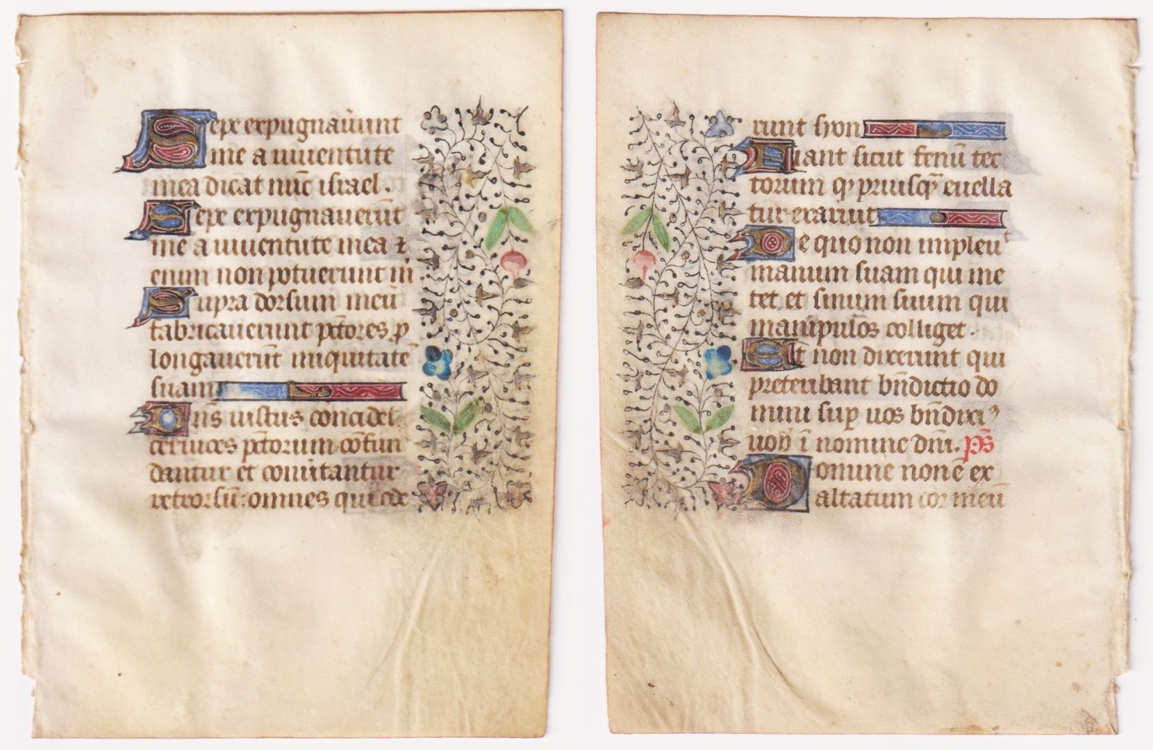 Kniha hodinek – latinský manuskript, malba na pergamenu, zlaceno, ca 1500