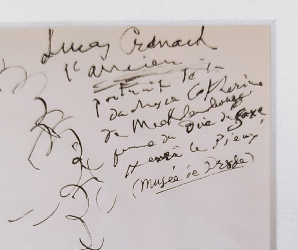 Picasso Pablo – Lucas Cranach a Johannes Vermeer, původní litografie, 30. 11. 1955