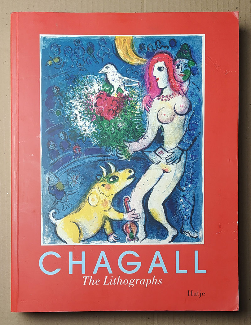 Chagall Marc – Le Profil et l´Enfant Rouge, původní barevná litografie, č. soupisu 284, 1960