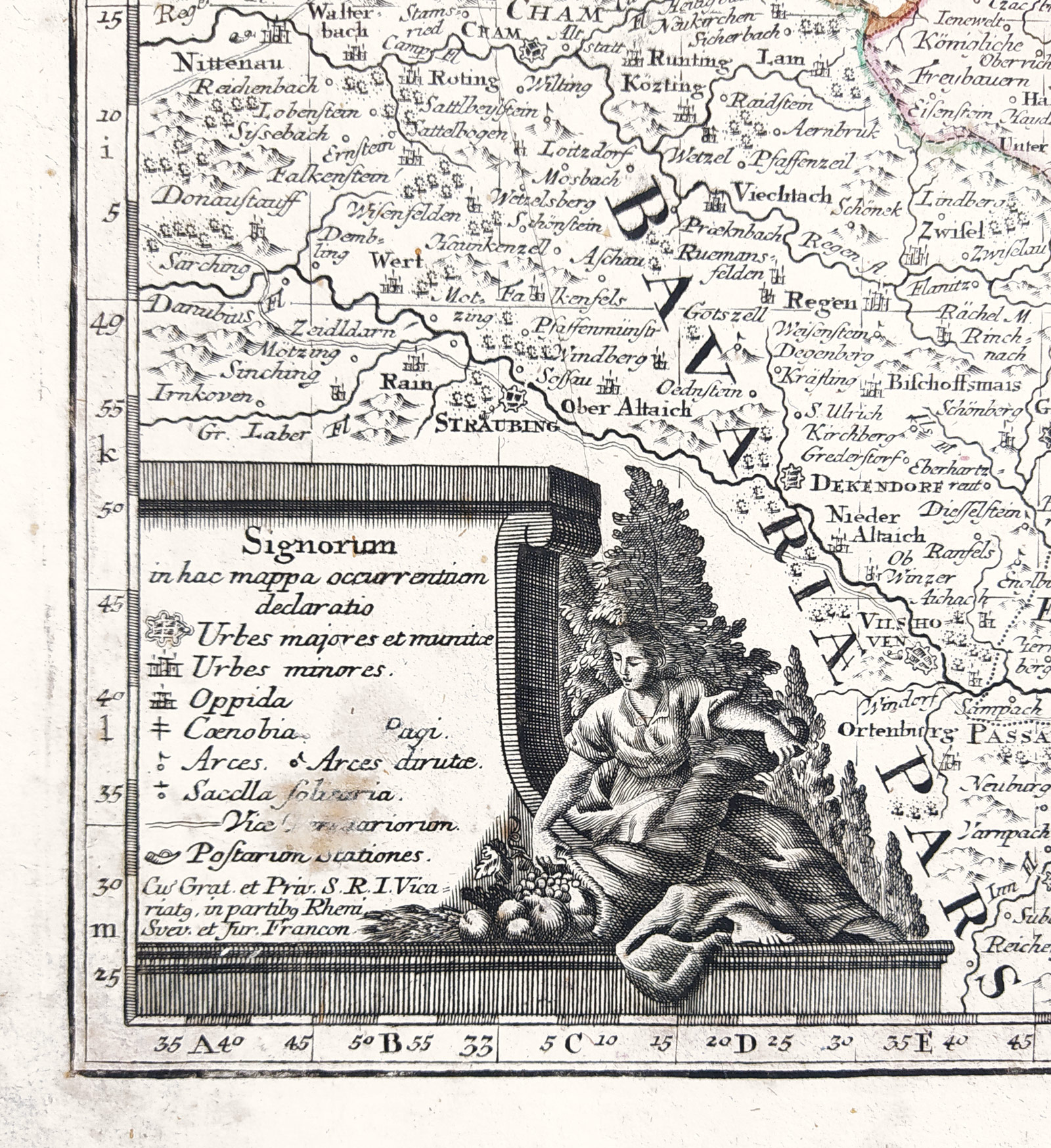  Čechy – Matthäus Seutter, staře kolorovaný původní mědiryt, ca 1730