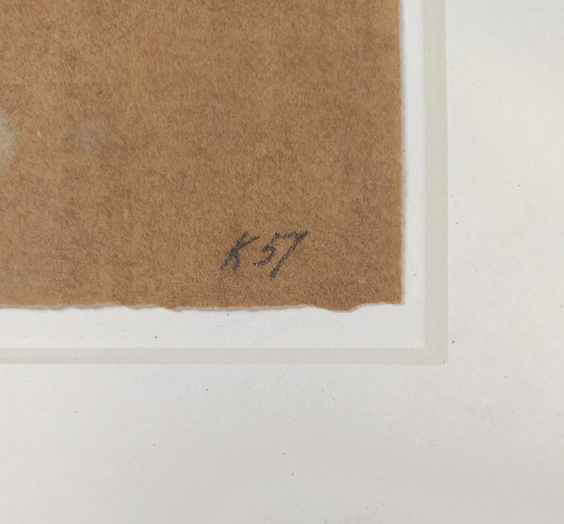 Koblasa Jan – Studie postavy, kresba tuší, 1957