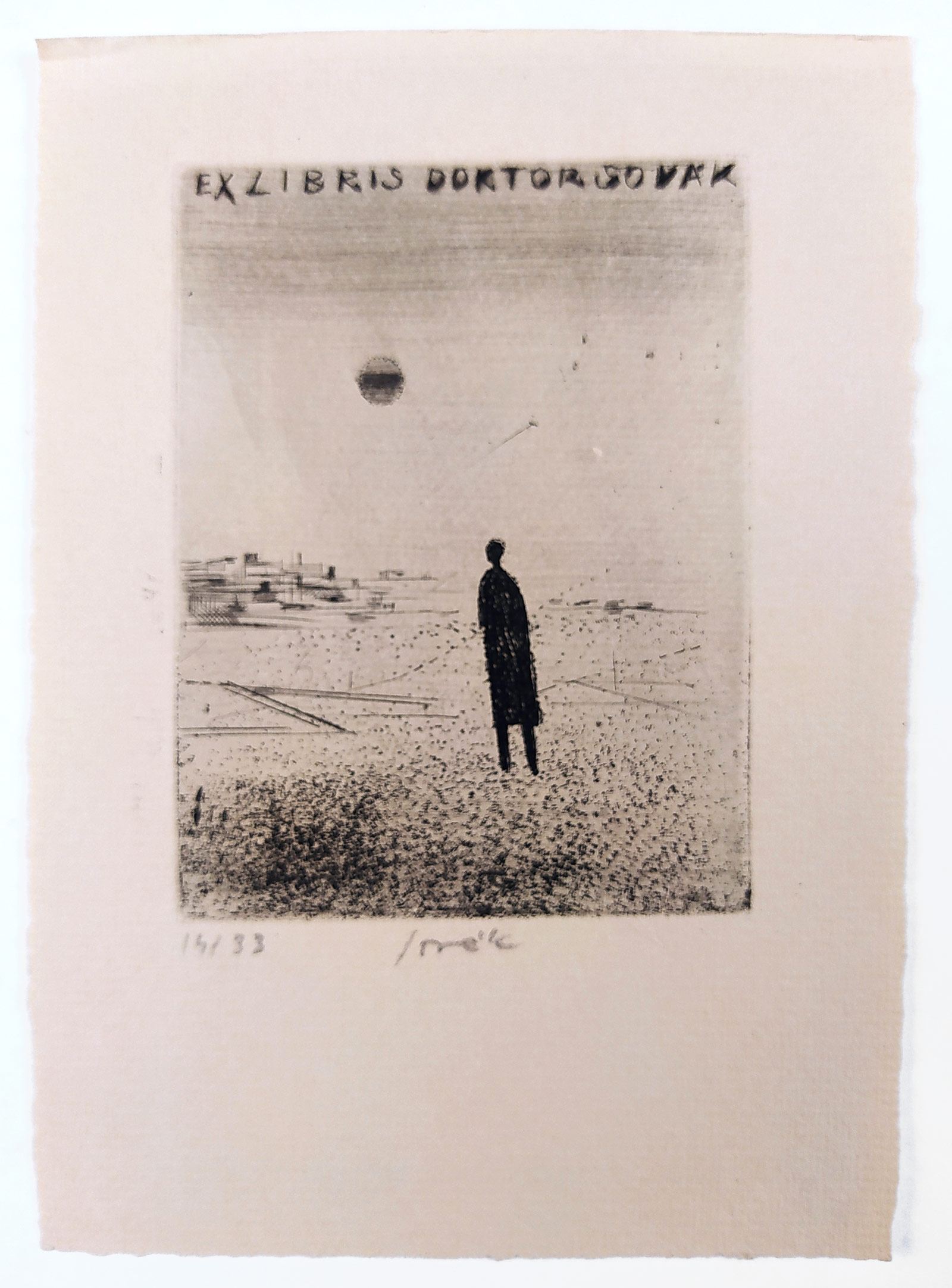 Sovák Pravoslav – Tři Ex libris, lept a suchá jehla, 1962–1965