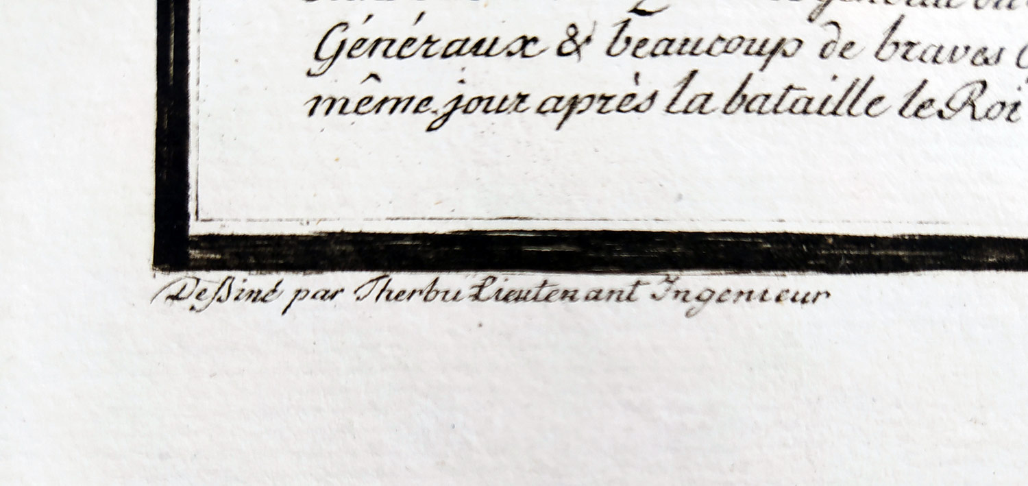 Praha – Obléhání města, H. H. Coentgen, staře kolorovaný původní mědiryt, 1757–1780
