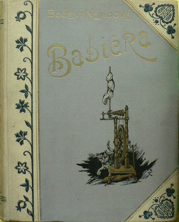 Štapfer Karel – Babička prosí kněžnu za Kudrnu, lavírovaná malba tuší, 1890