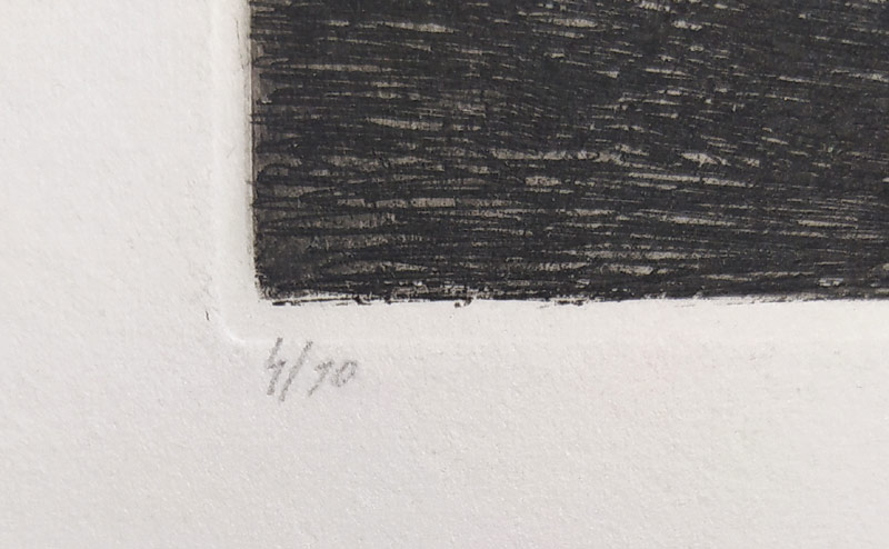 Kabátová-Táborská Zdena – Máchovská variace, původní lept, signováno, nedatováno