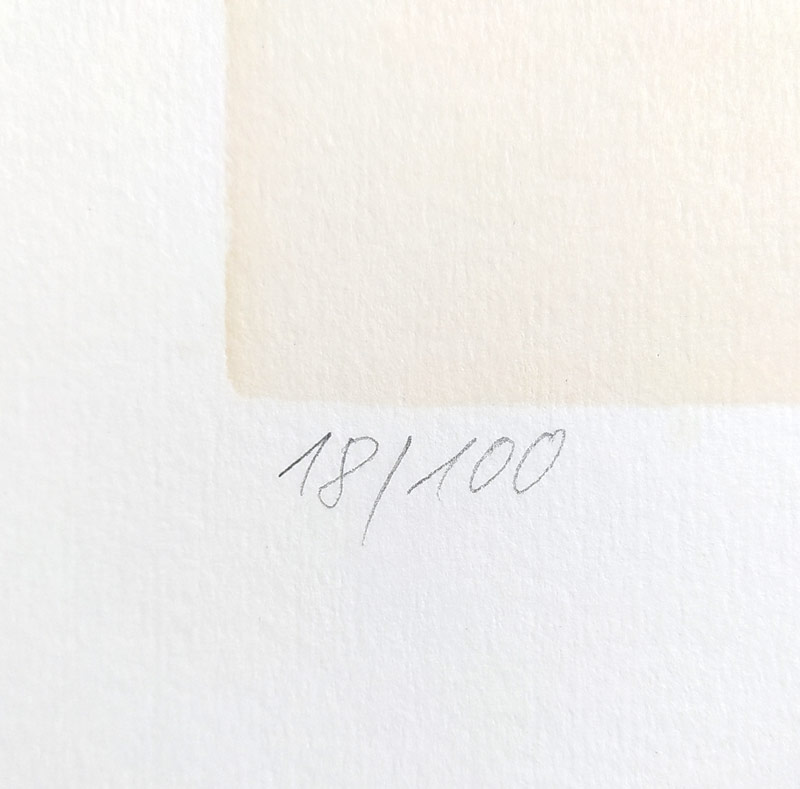 Sion Zbyšek – Postava, původní barevná litografie, číslováno 18/100, 2010