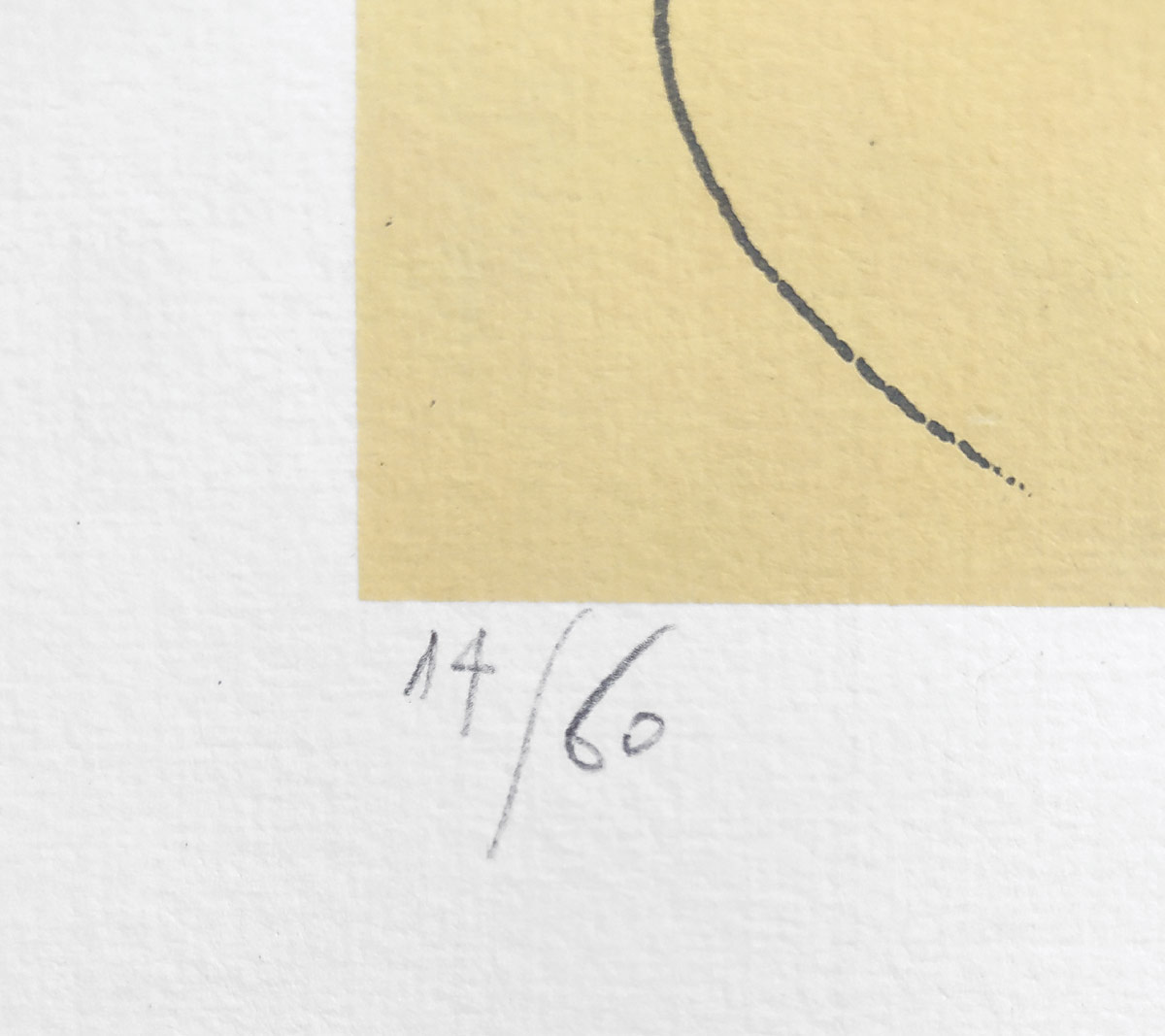 Janeček Ota – Pohodlně sedící žena, původní litografie, opus 482, 1971