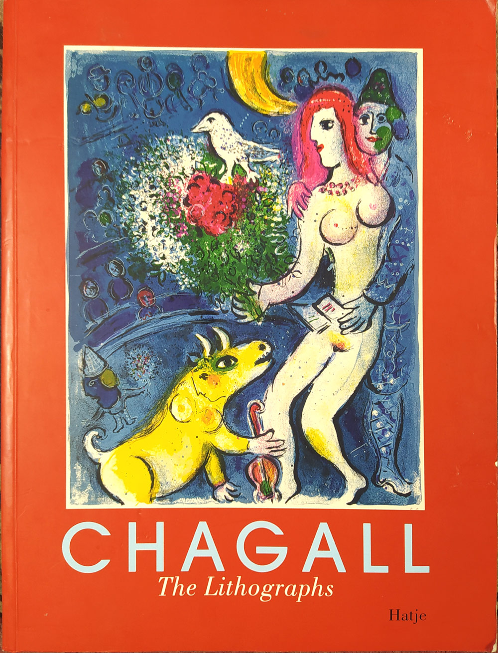 Chagall Marc – Ile Saint-Louis, signovaná původní barevná litografie, číslováno 50/100, červen 1959
