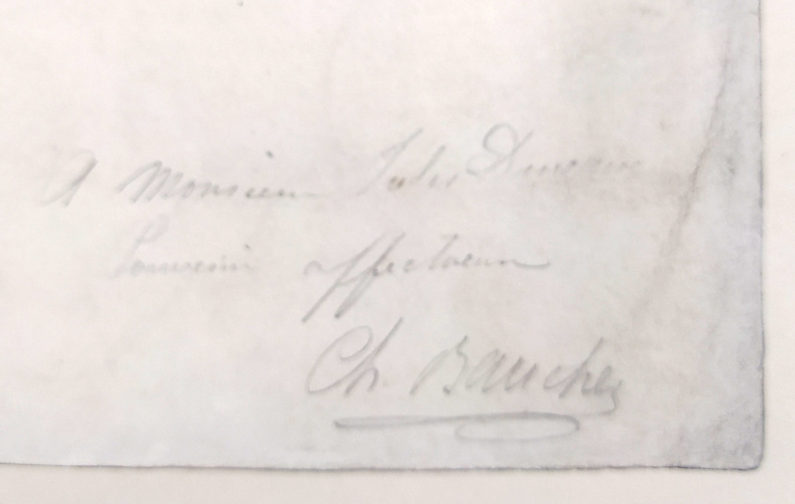 Boucher Ch. – Portrét muže, podle Jeanna J. de Boissieu z roku 1770, původní litografie, 1853