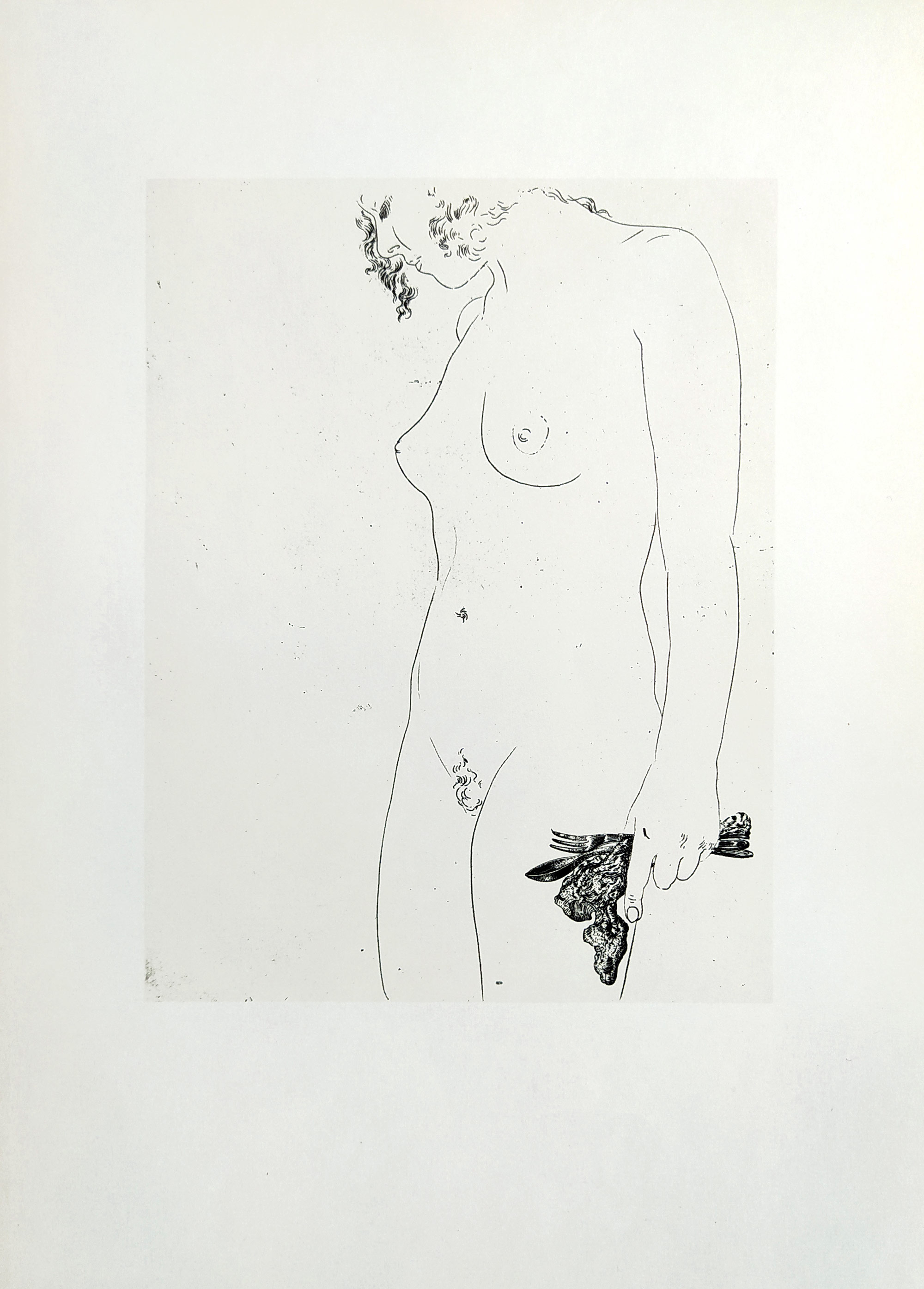 Dalí Salvador – Katalog k výstavě v Galerii D v Praze, 40 faksimilií + plakát A1, 1967