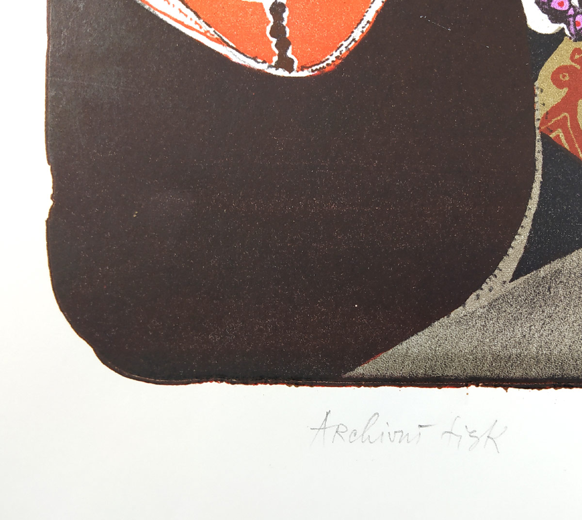 Liesler Josef – Tajemný svět Salvadora Dalího, velkoformátová barevná litografie, archivní list, 1977