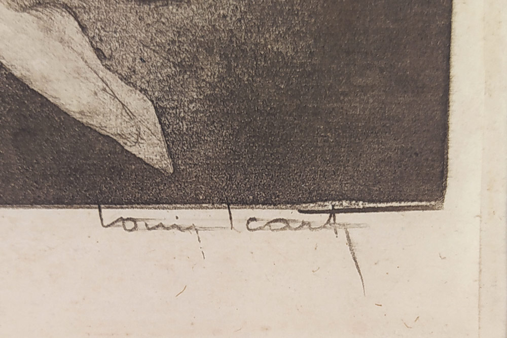 Icart Louis J. L. – Le Jardin Japonais, kolorovaný lept a akvatinta, 1932