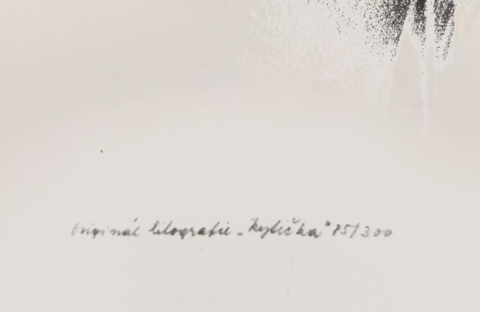 Jiřincová Ludmila – Kytička, původní litografie, číslováno 85/300, 1943