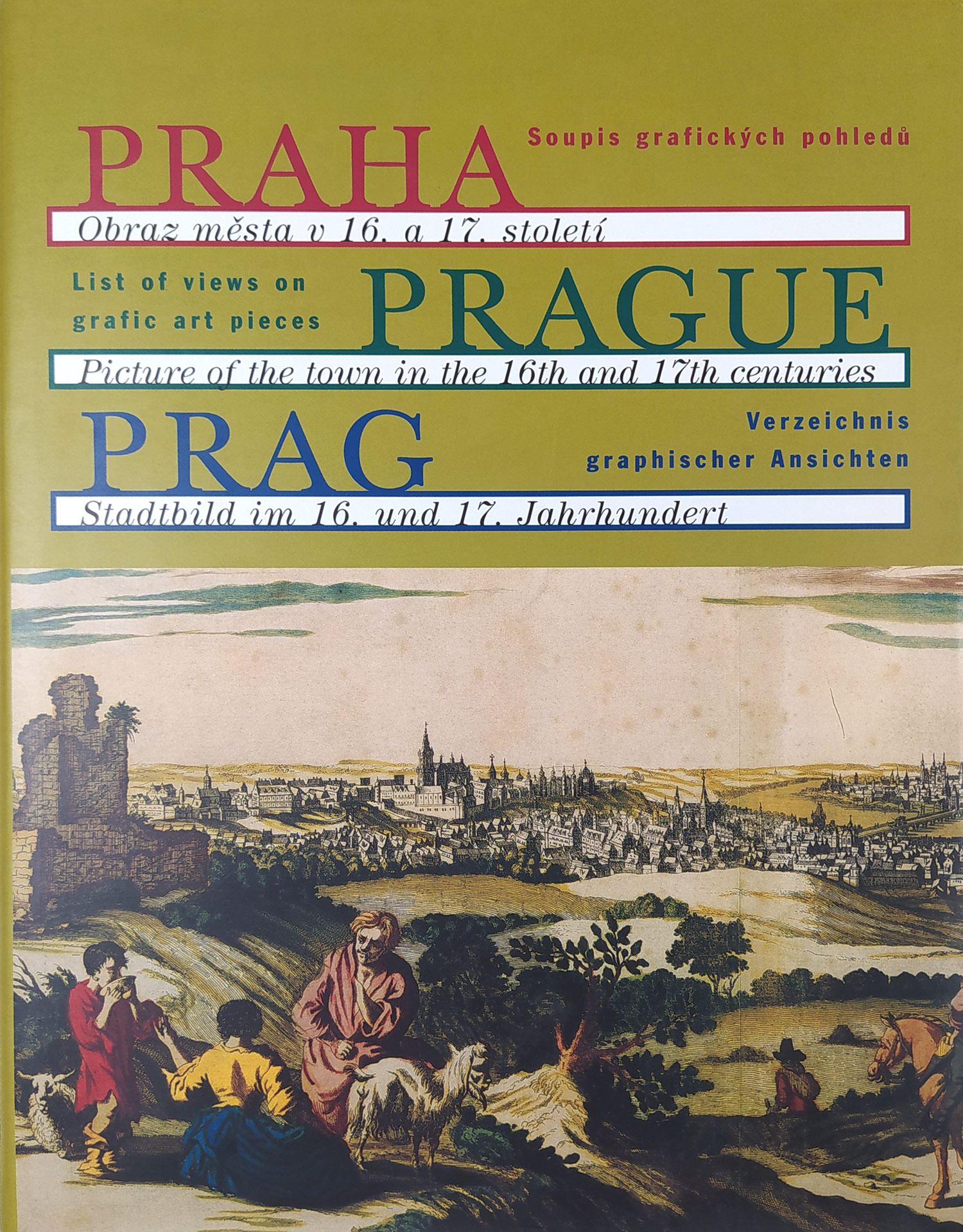 Praha – Plenění kostela P. Marie Sněžné na Novém Městě 15. 2. 1611, původní mědiryt, 1611