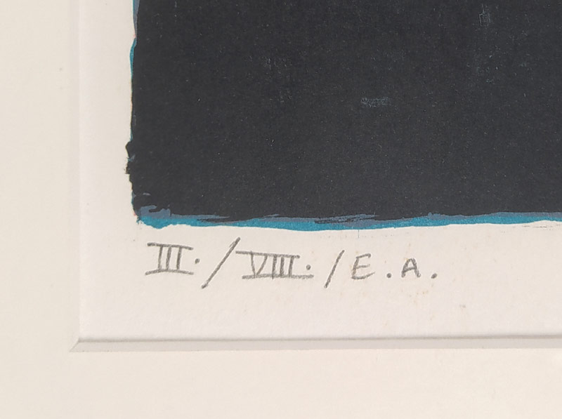 Šalamoun Jiří – Dva sny /Zwei Träume, signovaná barevná litografie, autorský tisk, 2000