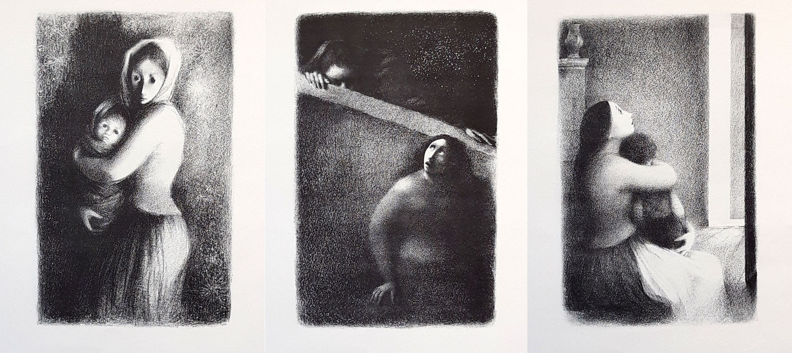 Jiřincová Ludmila – Kytice, 14 původních litografií, 1951