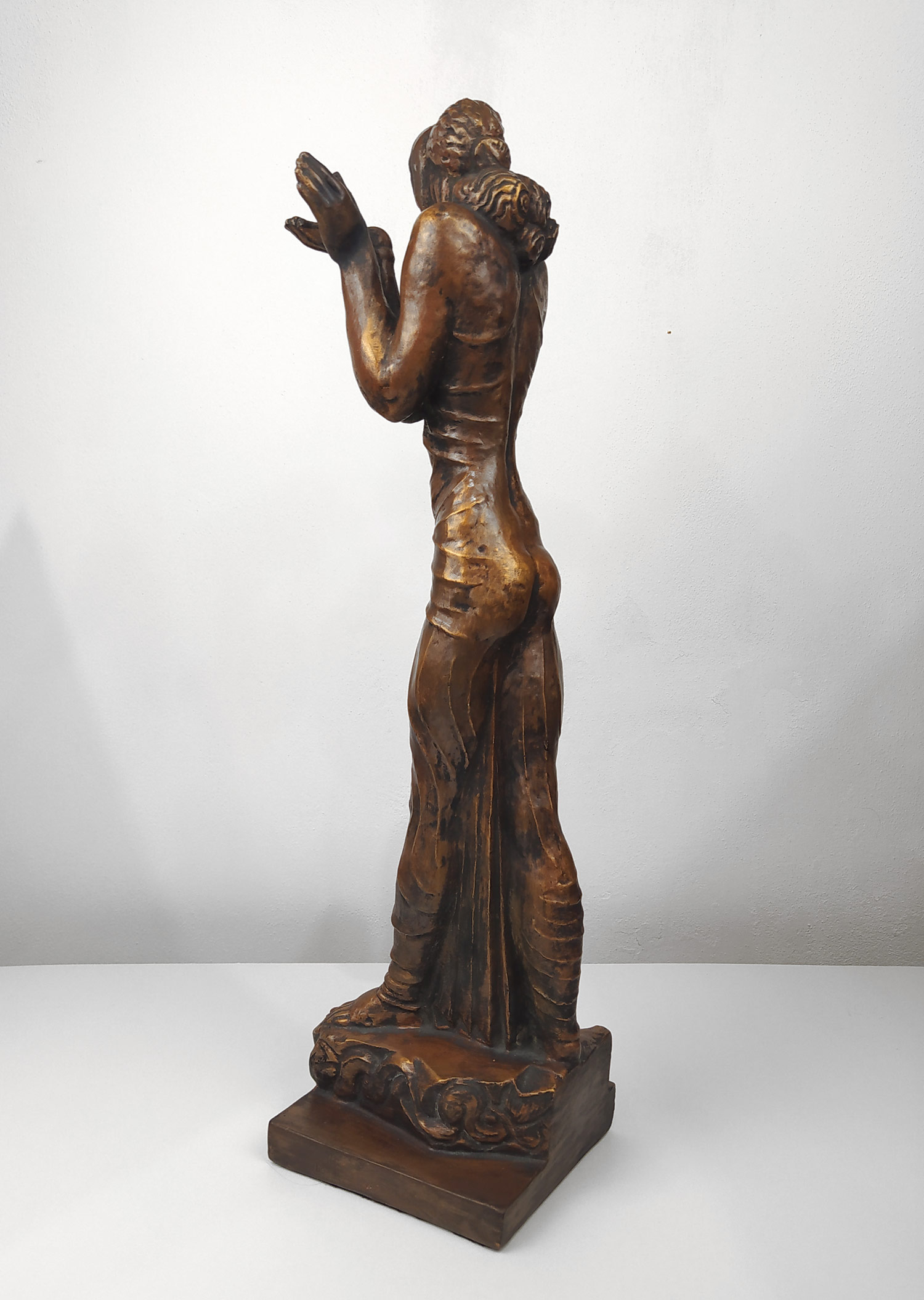 Horejc Jaroslav – Luna, patinovaná sádra, ca 1920