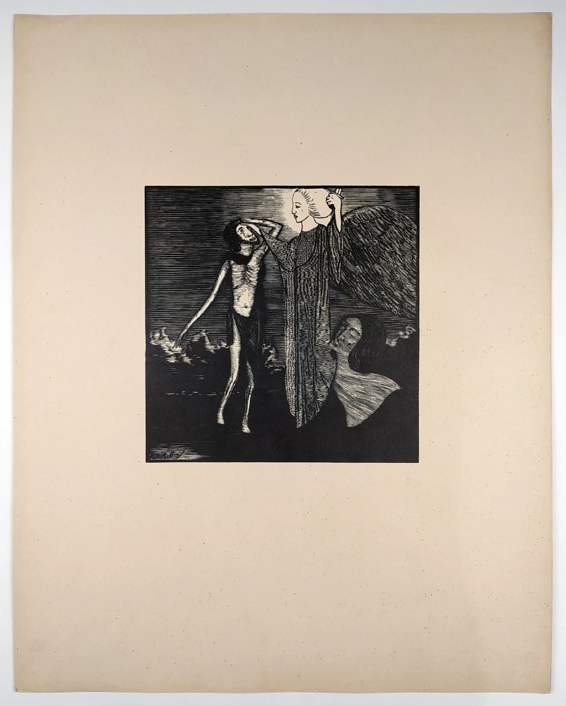 Váchal Josef – Mystikové a visionáři, cyklus deseti dřevorytů, 1913