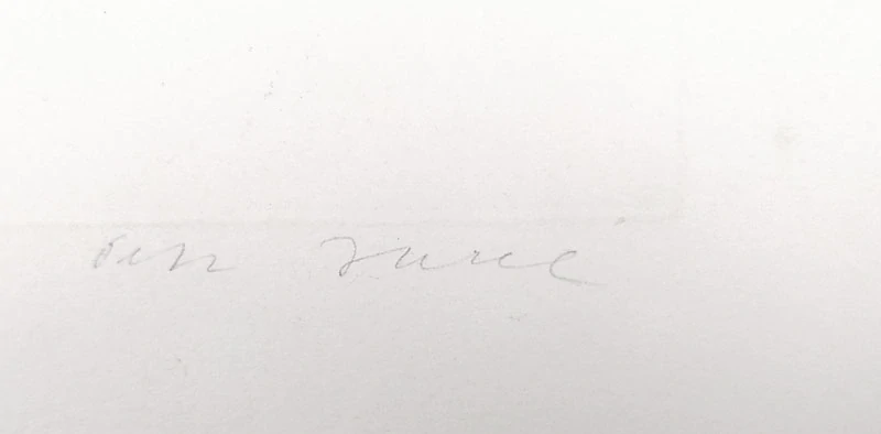 Herel Petr – Borges serie 11, zrnkový lept, autorský tisk, ca 1968