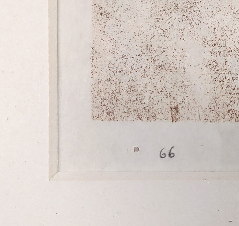 Šimon Tavík František – Slunná pláž, barevný lept, č. gr. soupisu 51, 1906