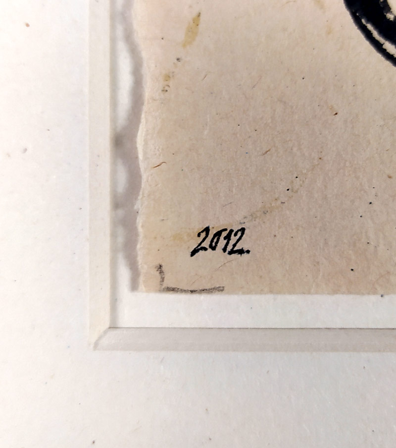 Pivovarov Viktor – Nikdo z vás nezná Cholina, kresba černou tuší a bělobou, 2012