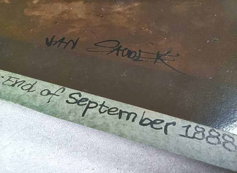 Saudek Jan – Monique Forever #371/2, kolorovaná autorská fotografie, 1988