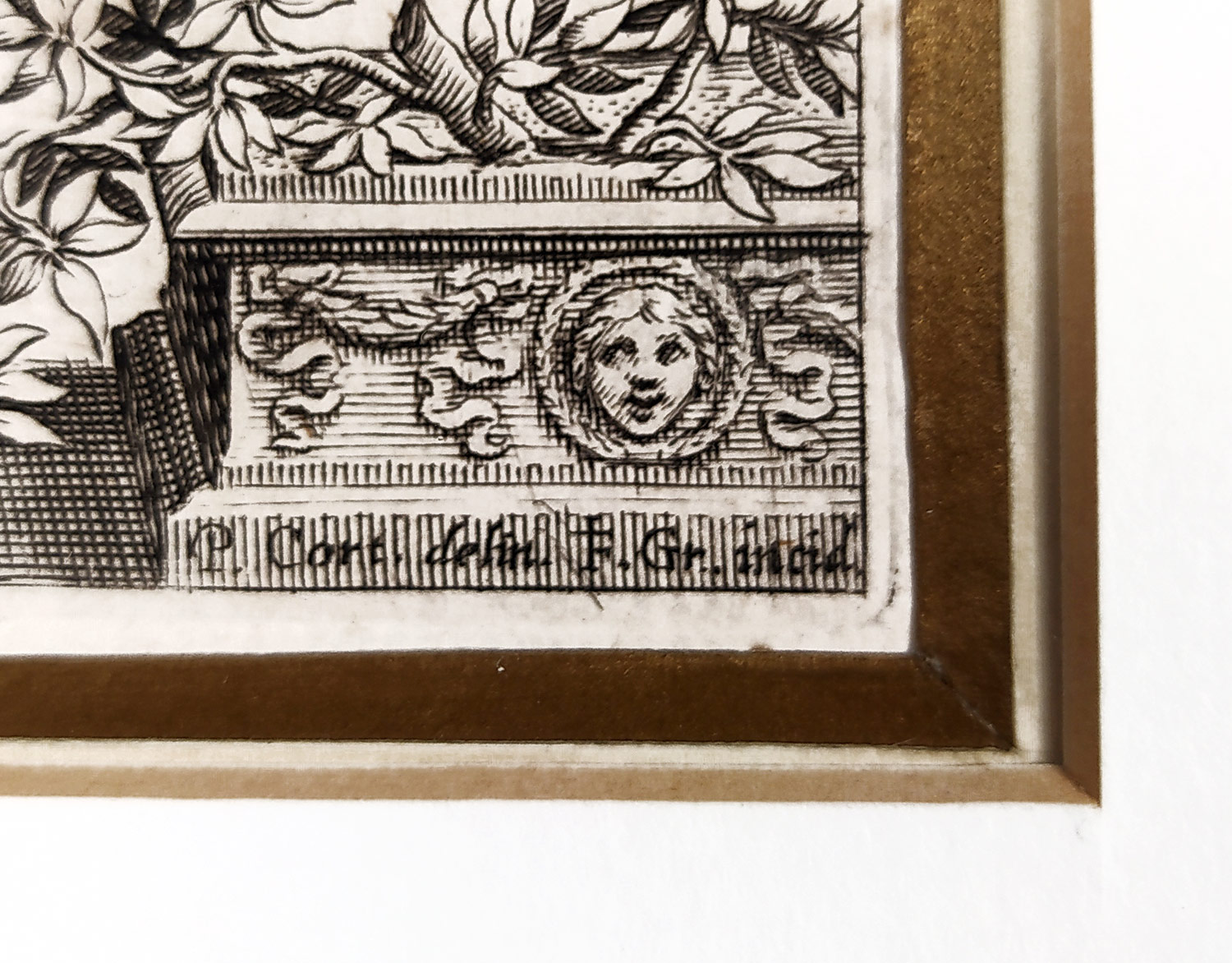 Greuter Johann Friedrich – Flora, podle Pietro da Cortona, dva mědiryty, 1633