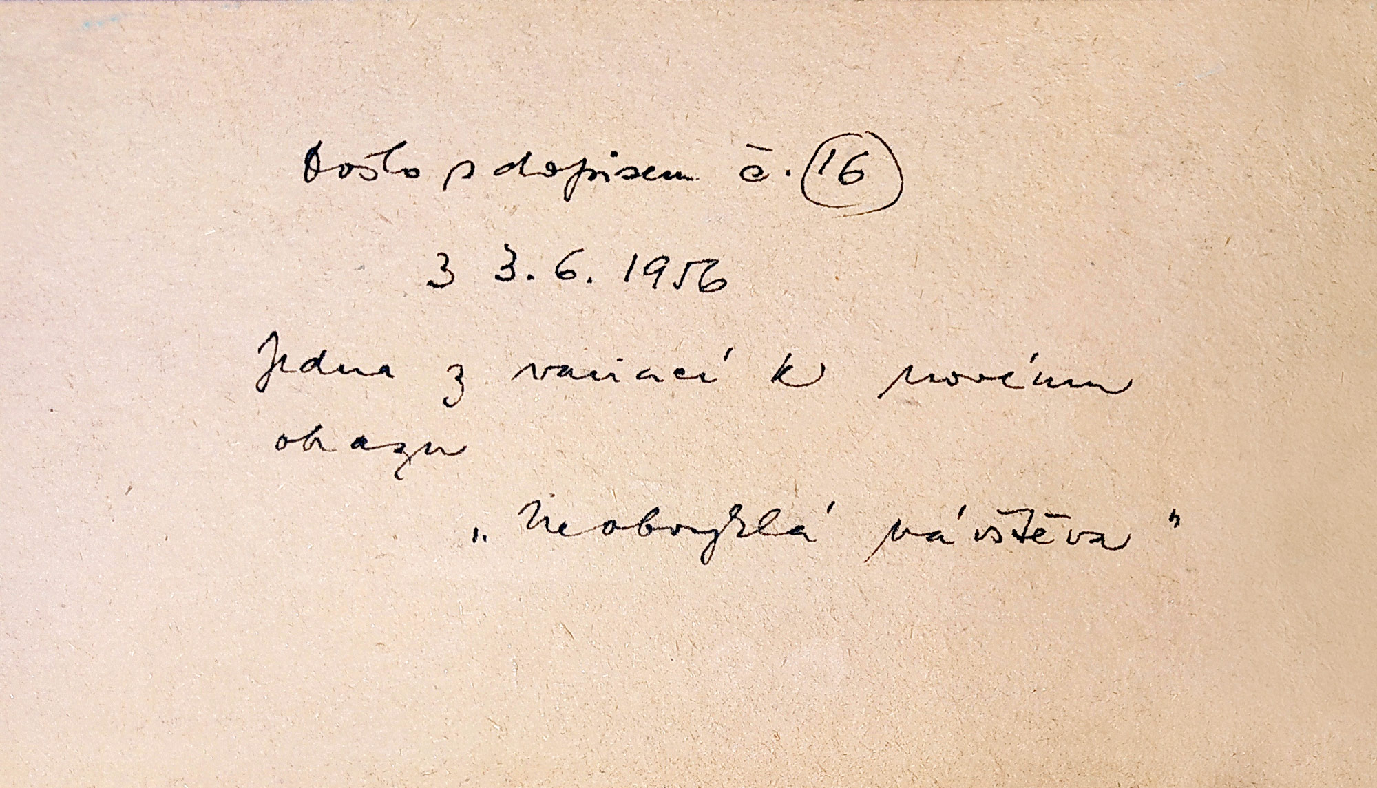 Fuka Vladimír – Neobvyklá návštěva, kresba, předloha k obrazu, kombinovaná technika, 1956