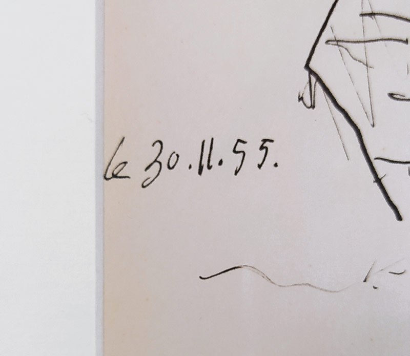 Picasso Pablo – Lucas Cranach a Johannes Vermeer, původní litografie, 30. 11. 1955