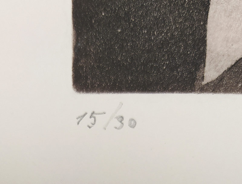 Pokorný Václav – Ženy, lept s akvatintou, č. 15/30, nedatováno