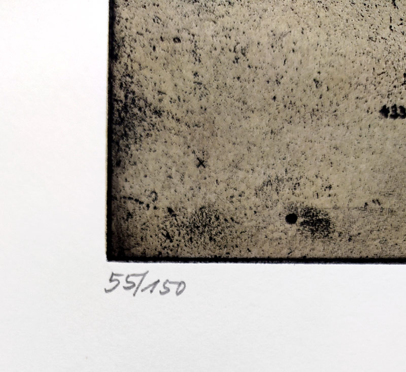 Sovák Pravoslav – Bez názvu, původní lept a vernis mou, č. 55/150, 1974